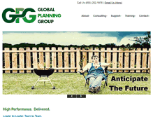 Tablet Screenshot of globalplanninggroup.com